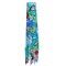 In the Breeze 5245 — Songbird 40-inch Illusion Windsock — Vibrant, Fully Printed Windsock with Embroidered Details